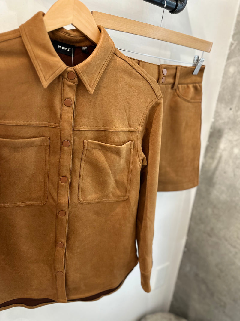 Alisha Suede Shacket
