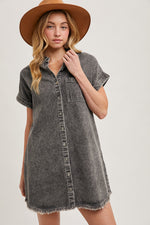 Denim Drift Dress | 3 washes