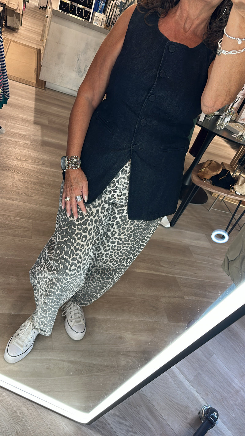 Indigo Denim Vest