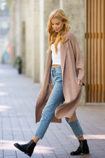 Effortless Knit Trench