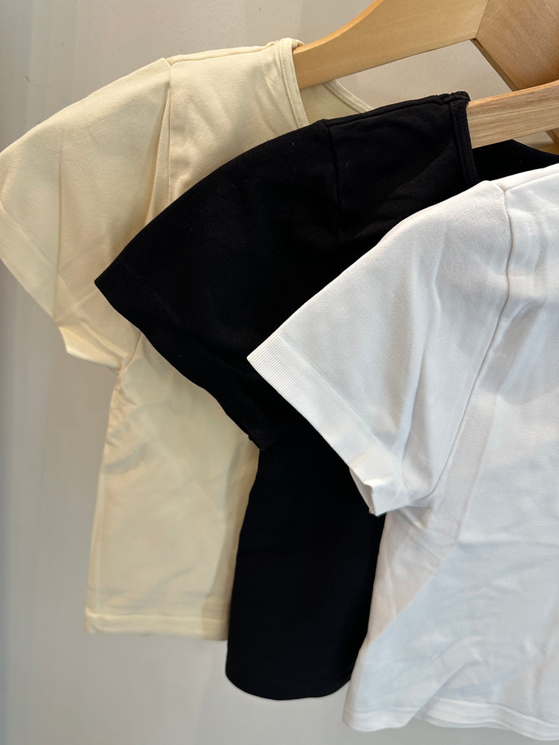 Jersey Baby Tee | 3 colours