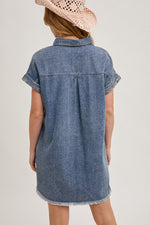 Denim Drift Dress | 3 washes