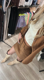 Alisha Suede Shacket