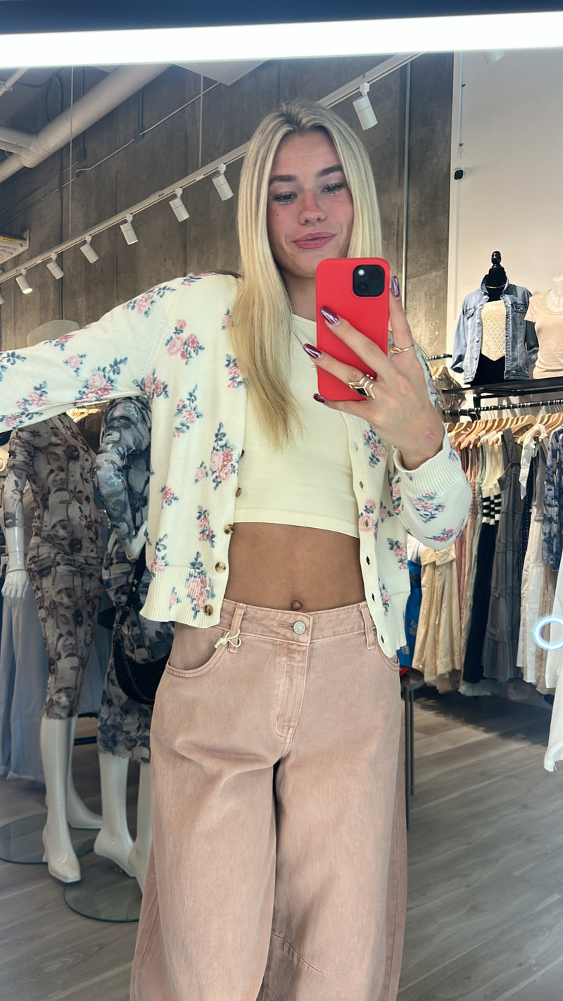 Evening Rose Cardi