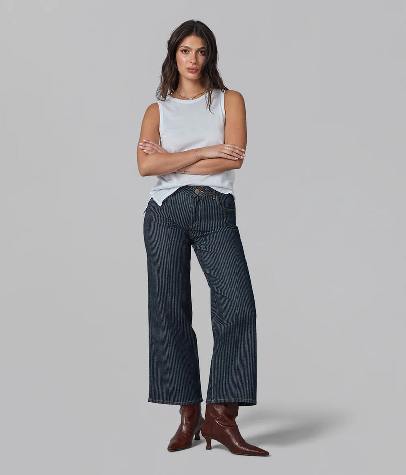 Colette Pin Stripe WIde Leg