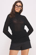 Checker Mesh Top