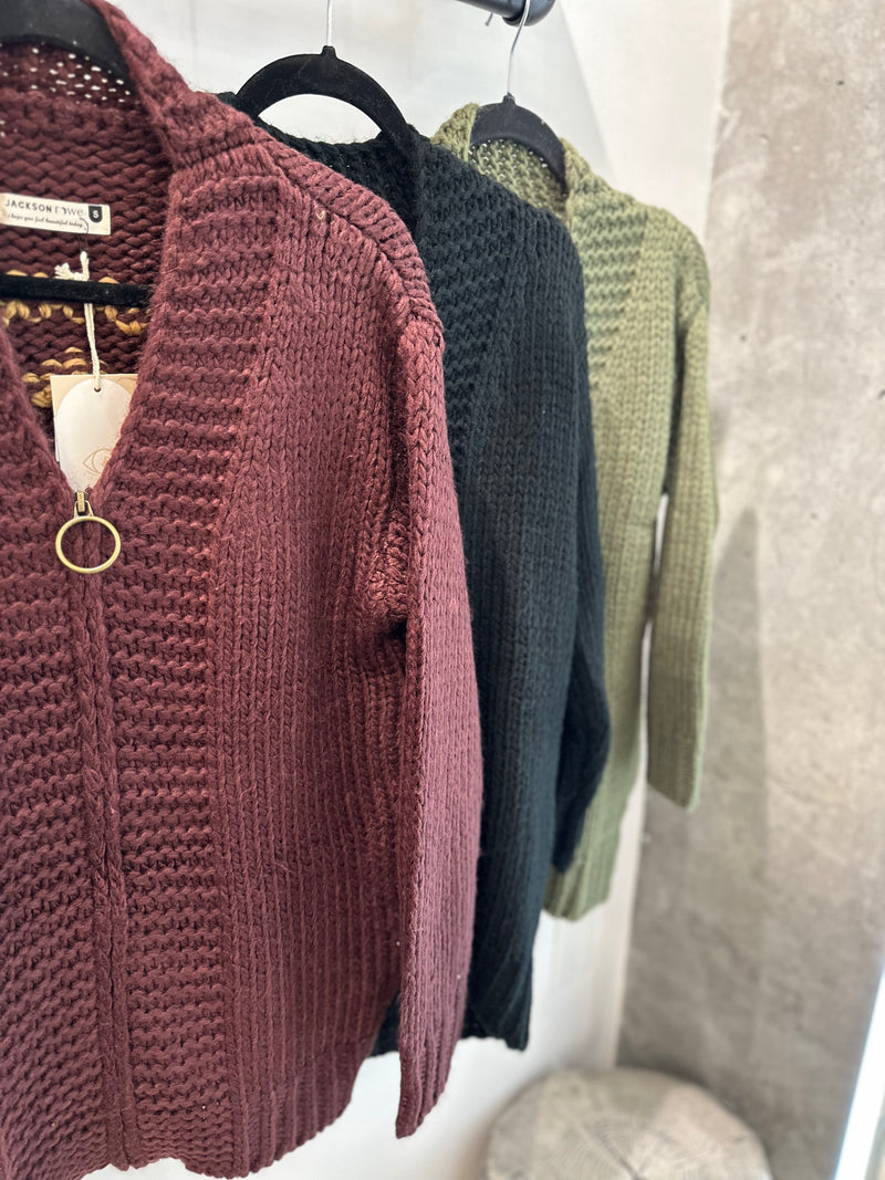 I See You Cardigan | Olive