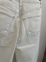 Ivory Frame Barrel Jeans