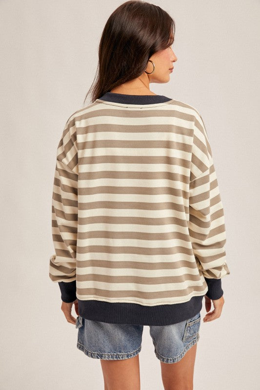 Crisp Stripes Crew | 3 colours