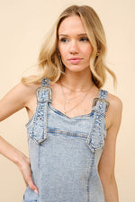 Buckle Up Mini Dress