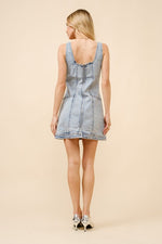 Buckle Up Mini Dress