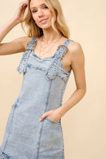 Buckle Up Mini Dress