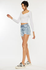 Betsey Cutoff Denim Shorts