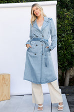 Tencel Denim Trench