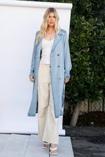 Tencel Denim Trench