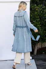 Tencel Denim Trench