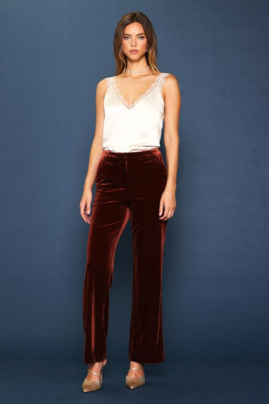 Velvet Trousers | 2 colours