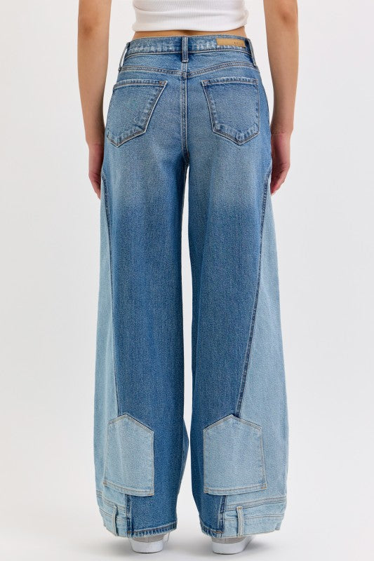 Flip Side Wide Leg Denim