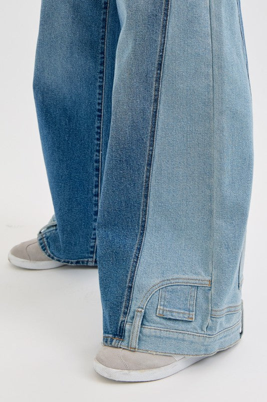 Flip Side Wide Leg Denim