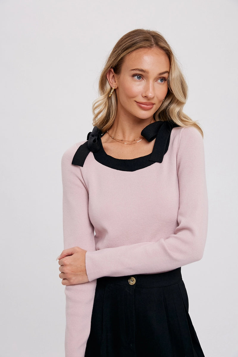 Lil' Bow Sweater | 2 colours
