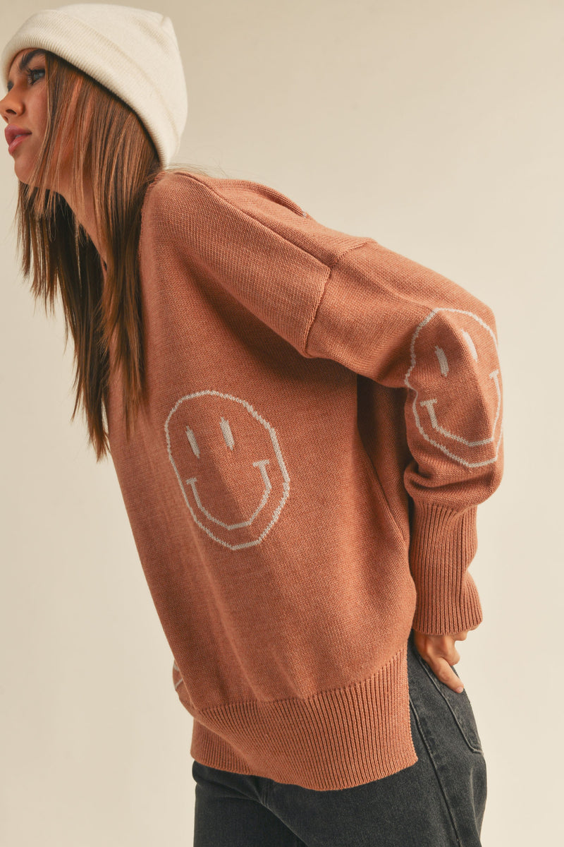 Keep Smiling Sweater | 3 colours