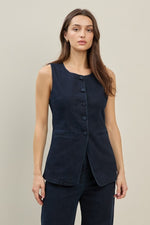 Indigo Denim Vest