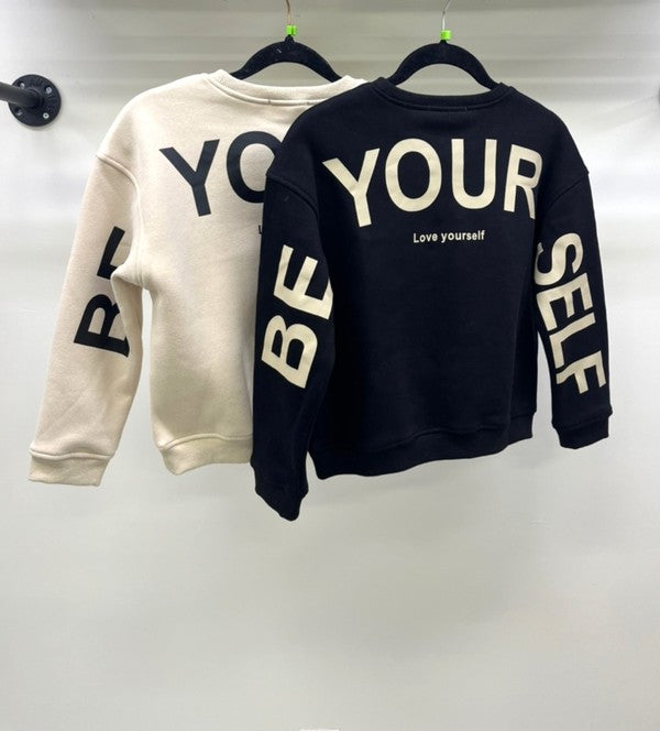 Be Yourself KIDS Crew | 2 colours