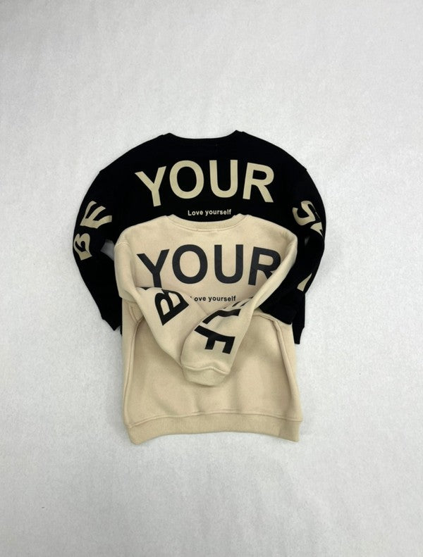 Be Yourself KIDS Crew | 2 colours