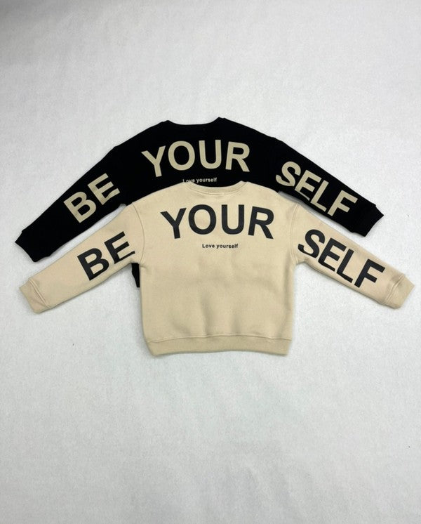 Be Yourself KIDS Crew | 2 colours
