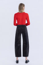 Corded Barrel Pants