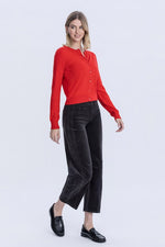 Corded Barrel Pants