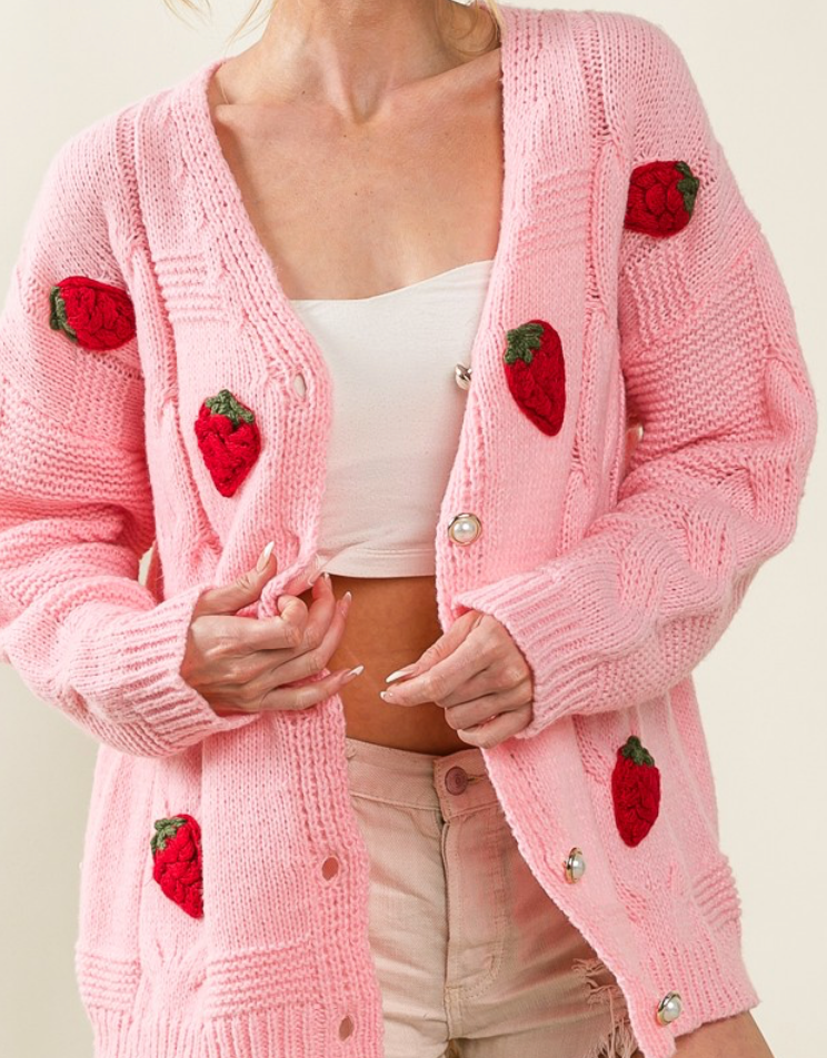 Strawberry Fields 2.0 Cardi | 2 colours