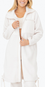 Longline Sherpa Jacket | 2 colours