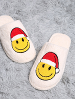 Smiley Santa Slippers