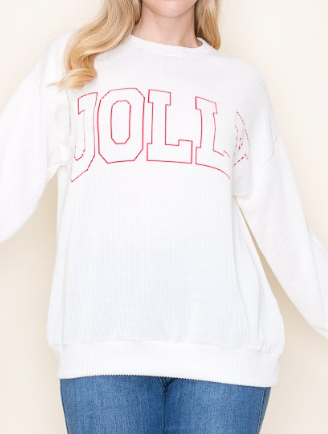 Jolly Ribbed Crew | 3 colours