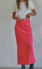 Gala Satin Skirt