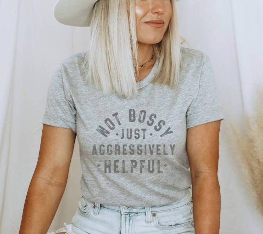 Not Bossy Tee | 3 colours