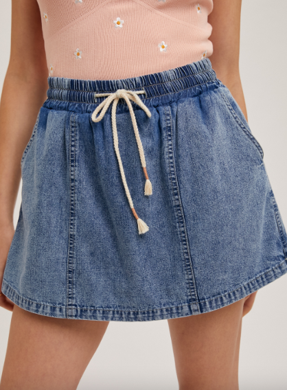 Drawstring Skort | 2 washes