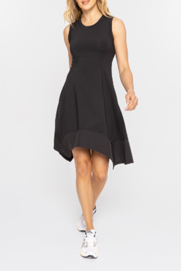 Asymmetric Hem Active Dress