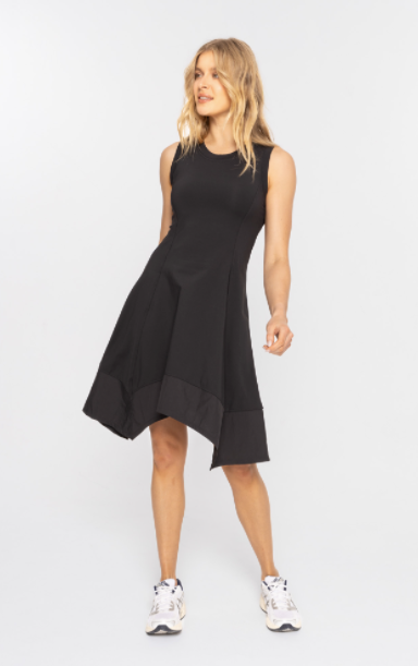 Asymmetric Hem Active Dress