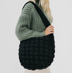 Quilted Hobo Tote | 5 colours