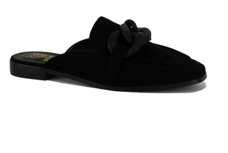 The It Girl Black Mule