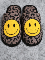 Happy Leopard Slippers