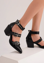 Tessa Buckle Heel | 2 colours