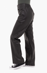 Wendy WIde Leg Leather Pant