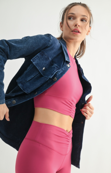 Tessa Twill Shacket | 2 washes