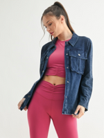 Tessa Twill Shacket | 2 washes