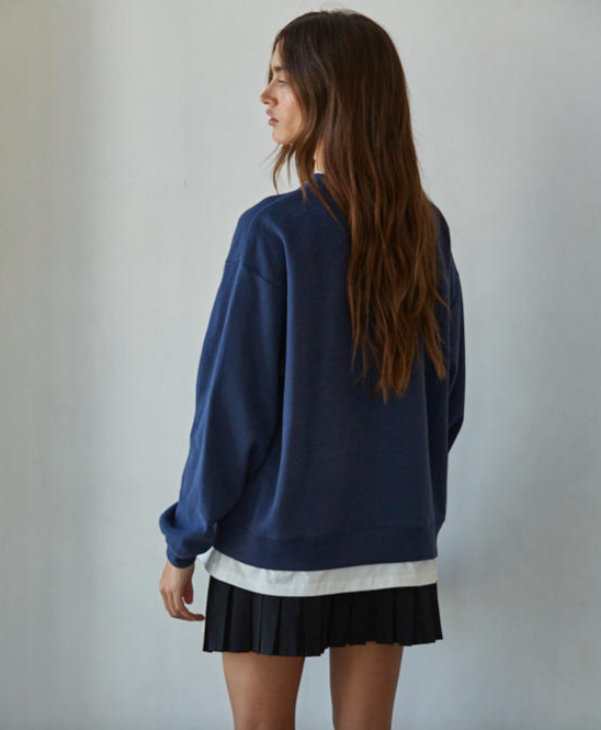 Twofer Pullover Crew | 3 colours