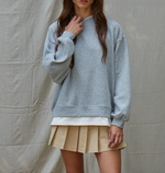 Twofer Pullover Crew | 3 colours
