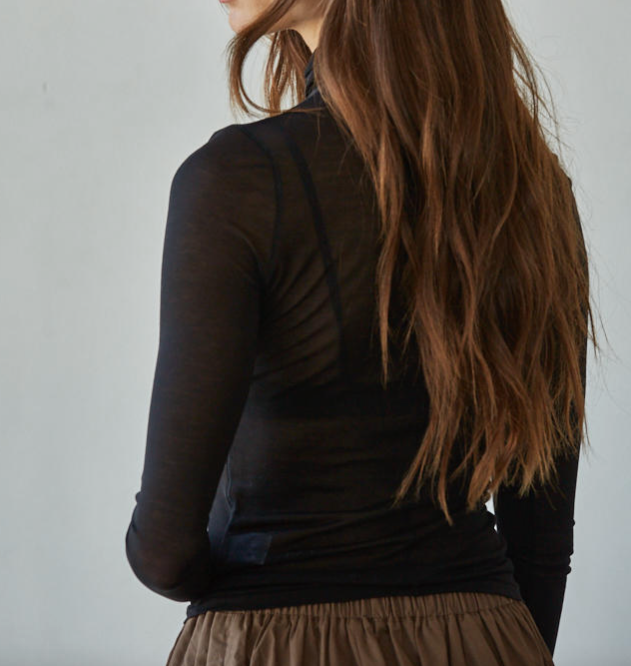 Mesh Mockneck | 2 colours